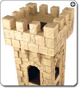   inhabitants can fend of a siege from the tall, impenetrable tower