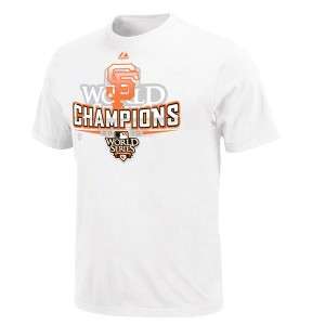   Francisco Giants Majestic MLB World Series Champions T Shirt ADULT 2XL