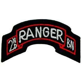 2ND RANGER BATTALION TAB US ARMY MILITARY PATCH PM0610  