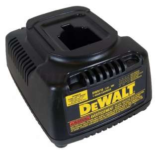 DEWALT DW9116 18V Battery Charger 7.2 18 Volt 1 Hr Hour NiCd NiMH 