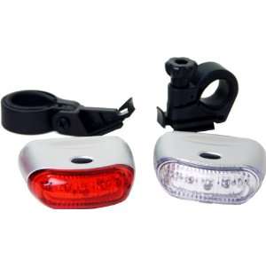  DUO Bicycle Parts Bicycle Light #604   5 LED, 2 Pack 