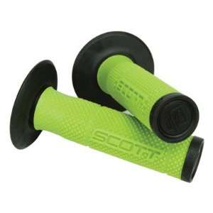 Scott Sports SXII MX Grip, (Green/Black) Automotive