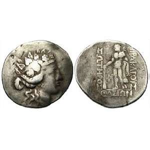  Island of Th, Thrace, c. 146   50 B.C.; Silver 