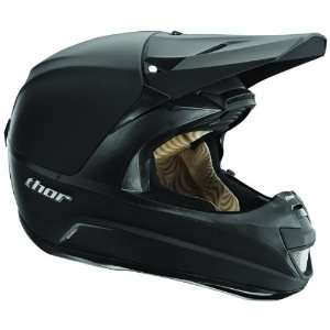  Thor Motocross Force Solid Helmet   2X Large/Matte Black 