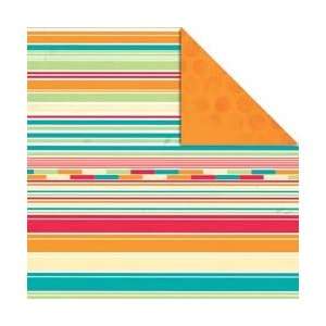   Sided Paper 12X12 Big Top P377; 10 Items/Order
