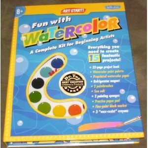  Fun with Watercolor Beginning Artist Kit Toys & Games