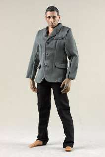 mc0036 grey shiert & black trousers 1/6 for 12 figures HT G  