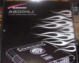 Audiobahn A6004J 4 Channel Class A/B Intake Series Amp  