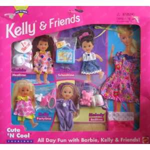  Kelly & Friends Cute N Cool Fashions All Day Fun w Barbie 