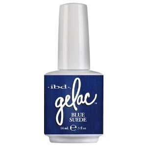  IBD Gelac UV Blue Suede Gel Nail Polish Beauty
