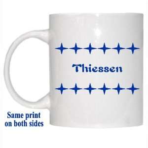  Personalized Name Gift   Thiessen Mug 