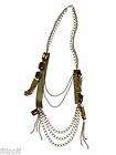 NWT HIVE AND HONEY MILITARY RARE NECKLACE 