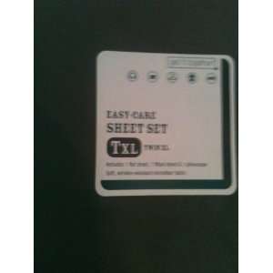  Get It Together Easy Care Sheet Set Twin XL Grey