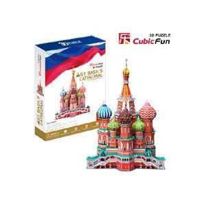  Primo Tech Inc St Basil Cathedral 3 D Puzzle Toys & Games