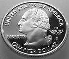2005 Silver Proof Kansas State Quarter US Coin  