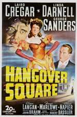 Hangover Square 1945 Orig Movie Poster Linenbacked VF  