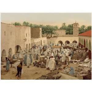 Market, Biskra, Algeria,c1899