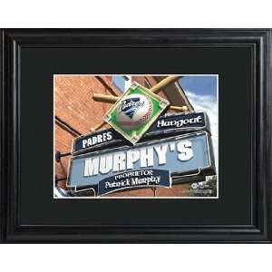  San Diego Padres Personalized Pub Sign with Frame 