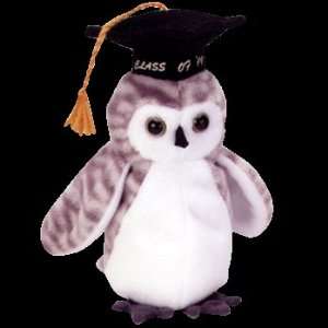  TY Beanie Baby   WISER the 1999 Owl Toys & Games