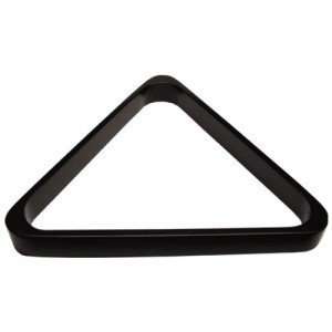  Deluxe Wood Pool Ball Triangle, Black