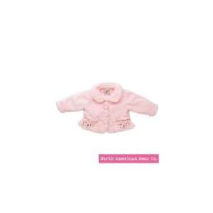   Fuzzy Wear Pink Poodle Jacket by North American Bear Co. (3658) Baby