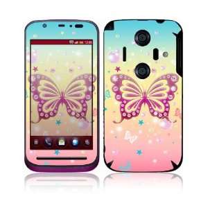 Sharp Aquos IS12SH Decal Skin   Butterfly Bling