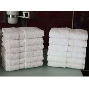  White Turkish Washcloths (set Of 12)