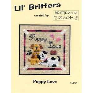  Puppy Love   Cross Stitch Pattern Arts, Crafts & Sewing