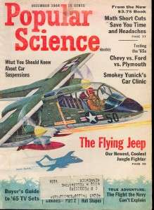 Popular Science Magazine December 1964  