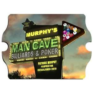   Keepsake Personalized Marquee Man Cave Vintage Sign 