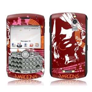   Curve  8330  Maroon 5  Abstract Skin Cell Phones & Accessories