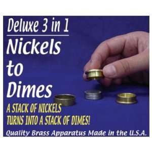  Deluxe Nickels to Dimes 3pc. U.S. 