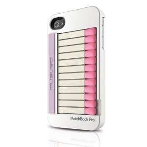   Matchbook Pro Case for iPhone 4/4S  1 Pack   Retail Packaging   White