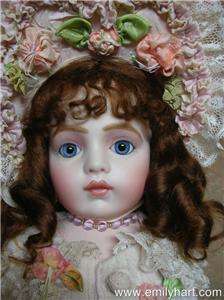 Bebe Bru jne 10 Mignonette porcelain doll HEAD ONLY by Emily Hart 