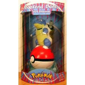  Pokemon Bookend Banks   #09 Blastoise Toys & Games