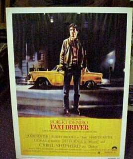 Taxi Driver Robert Deniro Movie Poster 1976 Framed  