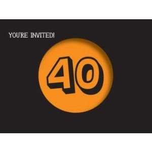  Holy Bleep 40th Birthday Gatefold Invitations 8 Per Pack 