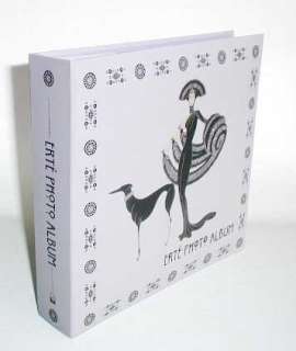 erte photo album symphony in black an elegant way to store and display 