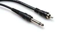 HOSA CPR 103 1/4 TS RCA 3FT UNBALANCED AUDIO CABLE 613815573579 