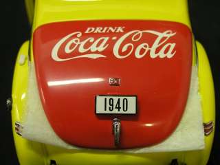  Ford Deluxe Coup Coca Cola Salesmans Car   Danbury Mint 124 Scale