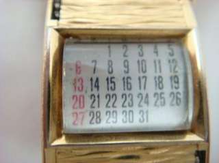 Vintage Waltham Centennial 17 Jewel Alarm Calendar Mens Dress Watch 