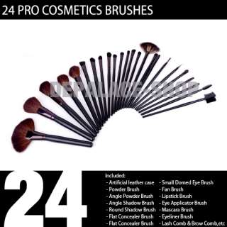 Make Up Cosmetic Eye Shadow Brushes Set Kit 7, 15, 24  