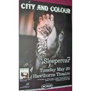 The City & Colour Poster   Concert