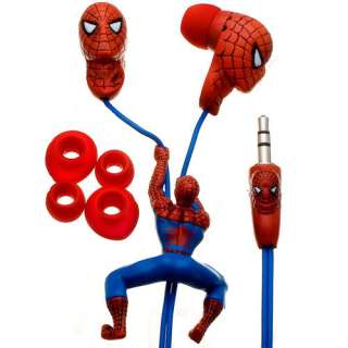 new in box earphone for  ipod headphone spiderman n  