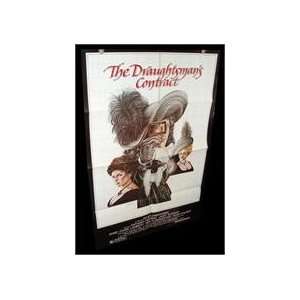   The Draughtsman`s Contract Folded Movie Poster 1983 