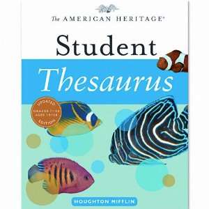   Heritage Student Thesaurus, Hardcover, 384 Pages