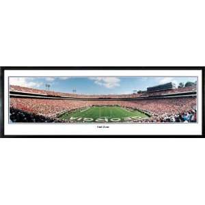  Georgia Bulldogs Sanford Stadium Panoramic Print End Zone 