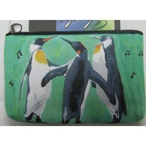  Penguins Cosmetic Bag or Pencil Bag 