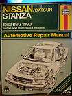 Haynes Nissan/Datsun/ Stanza Automotive Repair Manual