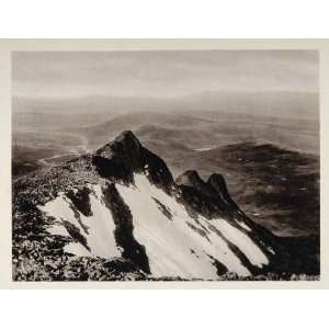  1930 Landscape View Sylarna Mountain Jamtland Sweden 